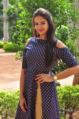 Poojitha Ponnada At Darshakudu Movie Press Meet